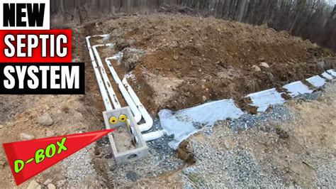 can a septic drain field distribution box become unlevel|septic system d box leak.